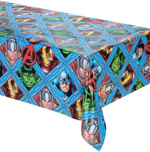 Nappe en plastique 120 x 180 cm Avengers Mighty, multicolore, 5pr87968