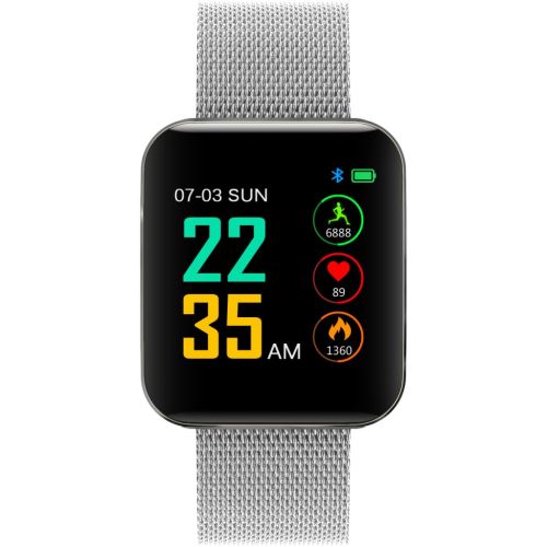 1,54 '' Heart Activité Rate Step Musique Smart Control Montre Bracet For Kids Femmes Poly1023