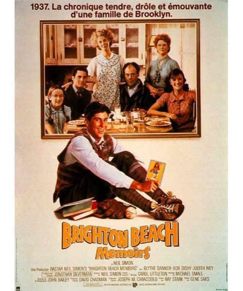 Brighton Beach Memoirs - 1987 - Neil Simon - AFFICHE