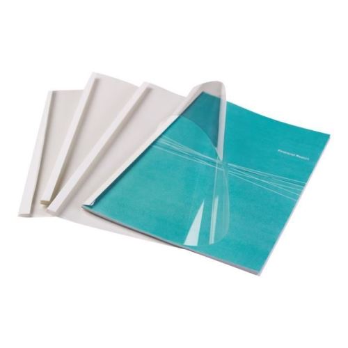 Fellowes 20 mm A4 (210 x 297 mm) 200 feuilles 150 micromètres blanc 50 unités couverture à reliure thermique