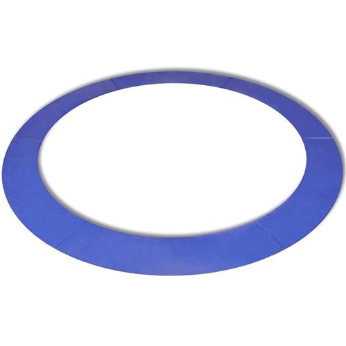 vidaXL Veiligheidsmat voor 12ft/3,66m ronde trampoline PE blauw
