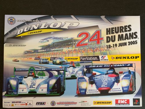 24H du Mans - 2005 - Dunlop - AFFICHE
