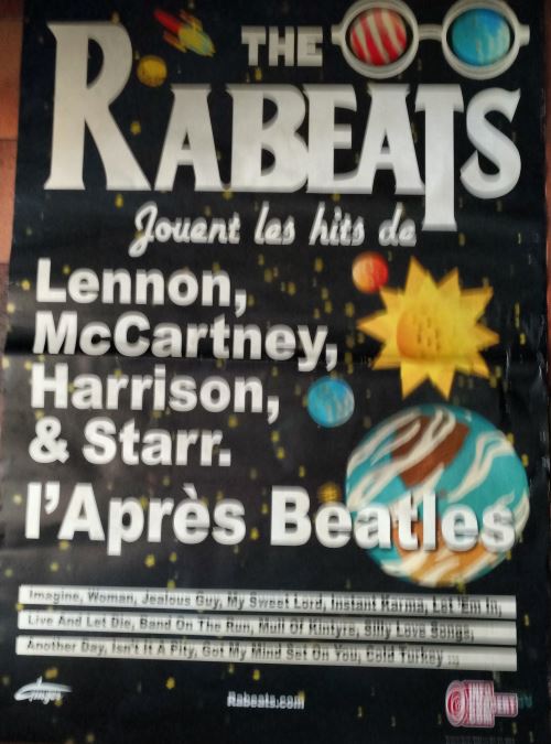 The Rabeats - Beatles - AFFICHE