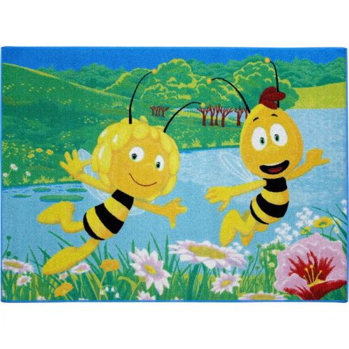 Tapis enfant Maya l'abeille - Terre de Nuit