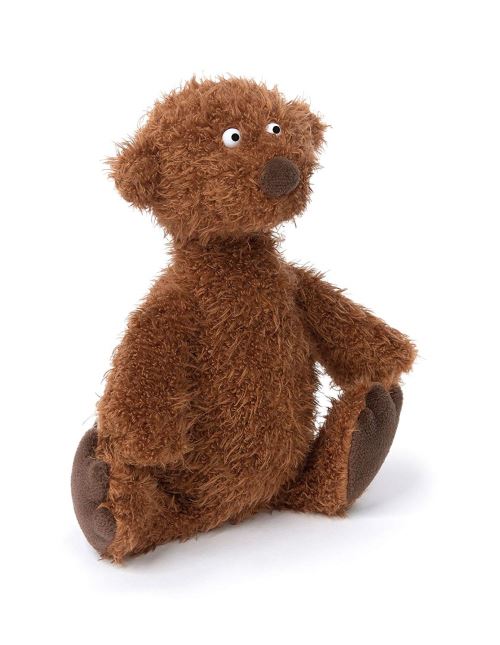 sigikid Beasts Peluche pour Adultes et Enfants 38926 Ours Petit Modèle Ach Good! Rouge-Brun