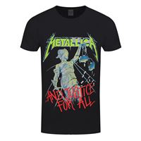 Metallica T-Shirt And Justice For All Original Homme NoirM