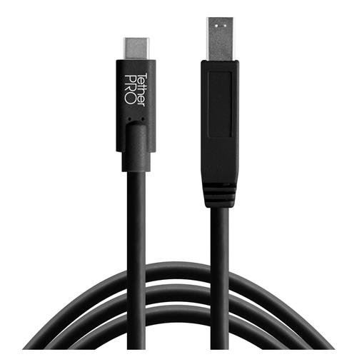 Tetherpro USB-C vers 3.0 mâle B, 15 '(4.6 m)