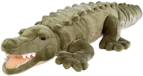 Peluche crocodile 76 cm - floppies - wild republic - 80742