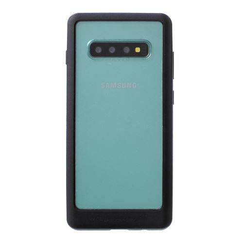 Coque en TPU hybride détachable bleu foncé pour votre Samsung Galaxy S10
