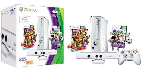 Stroomopwaarts schoorsteen gebed Console Xbox 360 4 Go Microsoft + capteur Kinect blanc + Kinect Sports +  Kinect Adventures ! + 3 mois d'abonnement gratuit au Xbox Live Gold -  Console rétrogaming - Achat & prix | fnac