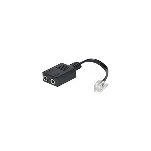 DEXLAN RJ2Jack Adaptateur Tel. pour Casque multimédia