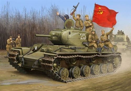 Trumpeter Soviet Kv-1S Heavy Tank - 1:35E - Image 3