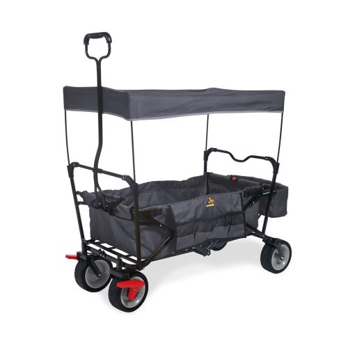Wagon pliant Pinolino Paxi Dlx Comfort avec frein Anthracite