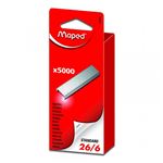 Boîte de 5000 agrafes 26/6 Maped
