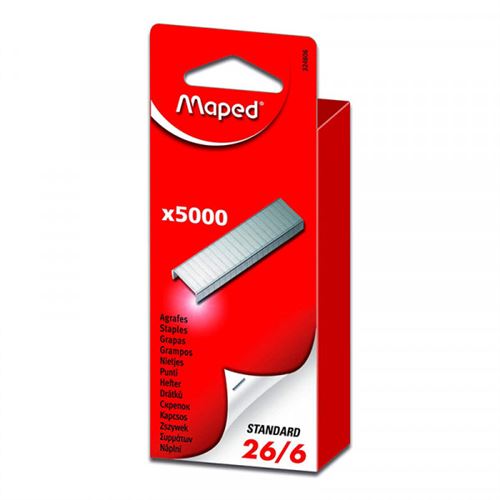 Maped Boîte De 5000 Agrafes 26/6
