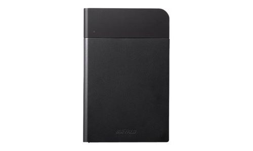 BUFFALO MiniStation Extreme HD-PZF500U3B-EU - Vaste schijf - gecodeerd - 500 GB - extern (draagbaar) - USB 3.0 - zwart