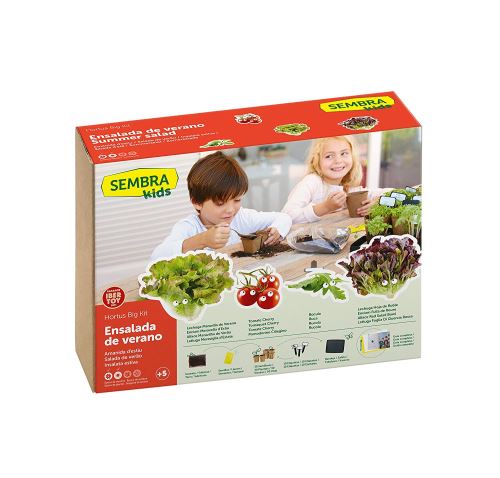 SEMBRA - Jeu Éducatif, Kit à faire pousse - Salades d'été