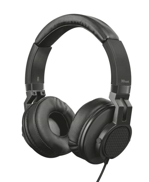 Trust Urban Casque Dj Pour Ordinateur Portable Et De Bureau - Connexion Audio De 3,5 Ou 6,35 Mm