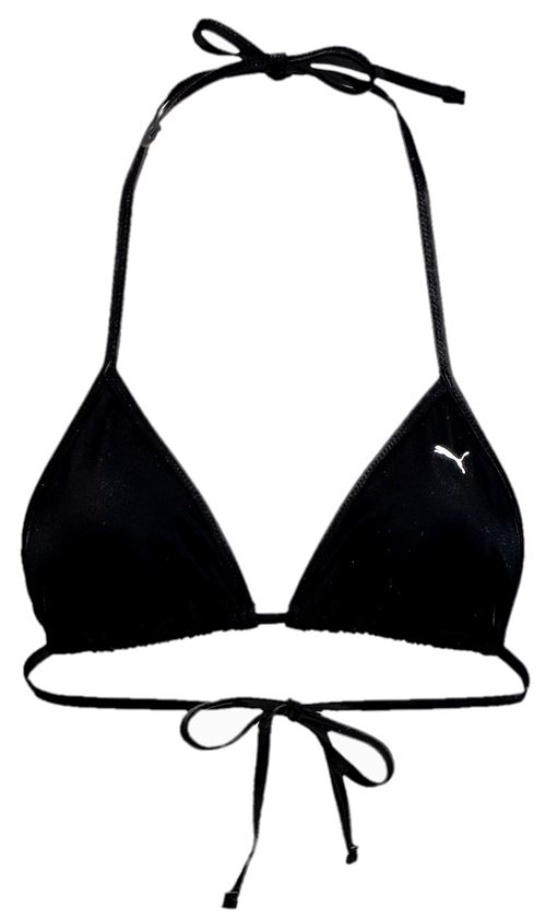 Puma bikini top triangle polyamide/élasthanne noir