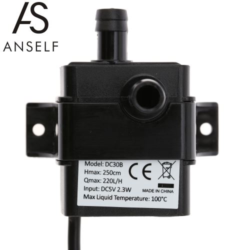 Galapara Pompe Submersible,Pompe Aquarium 220L/H Mini USB DC5V Multifonction Aquarium Poisson Fontaine, Pompes à l'eau, Pompes de Piscine
