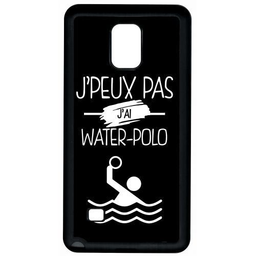 Coque samsung note 4 j peux pas j ai water polo 2