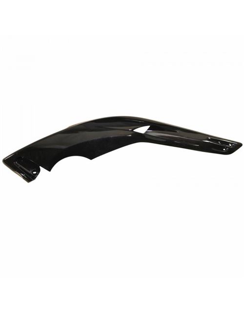 Carenage-coque moteur maxiscooter adaptable yamaha 500 tmax 2001+2007 noir brillant droit -p2r-