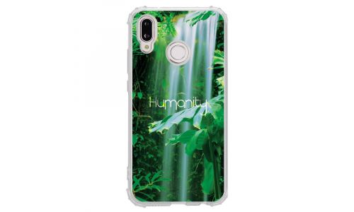 Coque souple pour Huawei P20 Lite avec impression Motifs Humanity