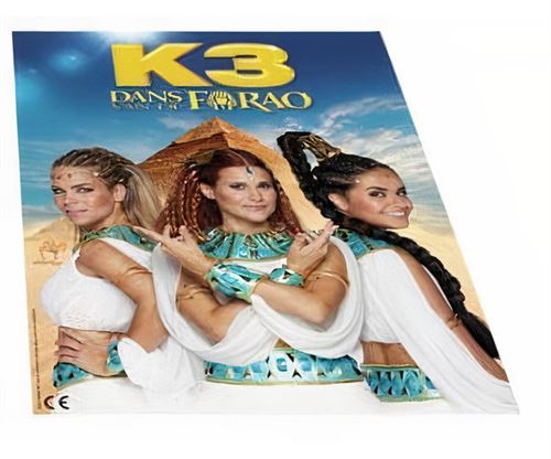 Studio 100 K3puzzle poster Dance Of The Pharaoh Girls carton