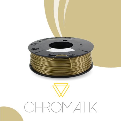 DAGOMA Chromatik Cartouche de filament PLA - 1,75 mm - Or - 750 g