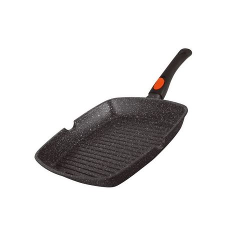 Poele Grill 24 Cm Fonte D'alu Kamberg