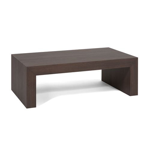 Mobilifiver Table basse, First H30, Chêne foncé, 90 x 54 x 30 cm, Mélaminé, Made in Italy
