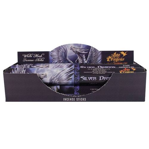 Age Of Dragons - Paquets d'encens SILVER DRAGON (Lot de 6) (Taille unique) (Gris) - UTSD779