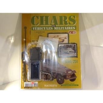 CHAR SDKFZ 251 ausf C , militaire échelle 1:43 collection eaglemoss EUR