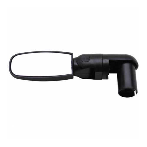 Retroviseur velo gauche ou droit zefal spin rabattable fixation extremite cintre (utilisation route) (6x3cm)