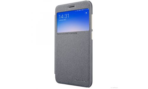 Etui à rabat Nillkin Sparkle pour Xiaomi Redmi-6A coloris noir