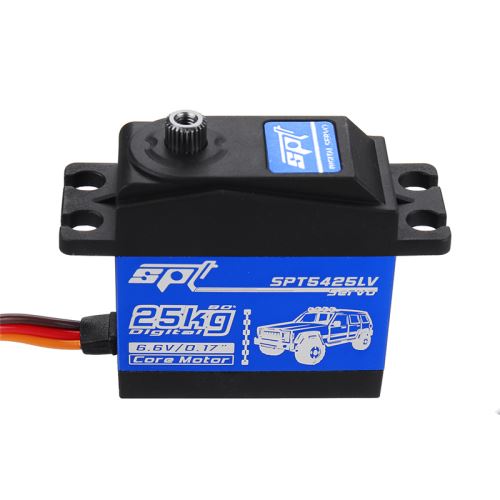 SPT5425LV 25KG Servo à engrenages métalliques numériques à grand couple 90 °