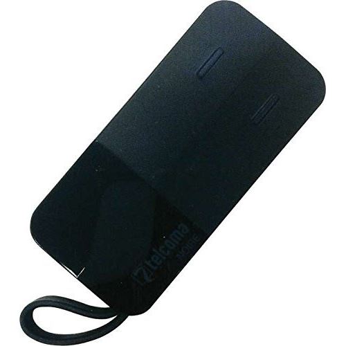Telcoma Noire Télécommande 2E Pour Portails Et Garages
