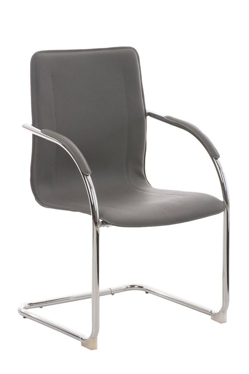 Chaise visiteur Melina , Gris