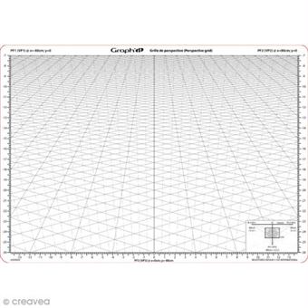 Grille de perspective Graph'it B Perspective Plongeante