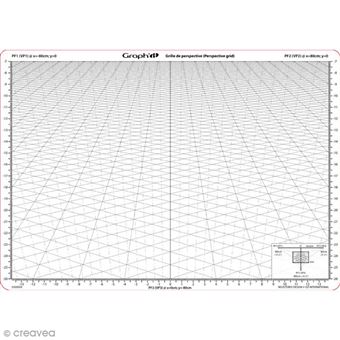 Grille de perspective Graph'it B Perspective Plongeante