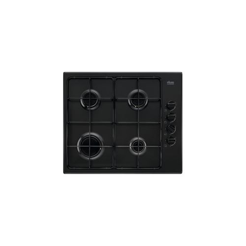 table de cuisson gaz faure 1118586 table:gaz - largeur (mm):580 - email - 4 foyers - bandeau de commandes