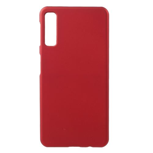 Coque en TPU rigide rouge pour votre Samsung Galaxy A7 (2018)