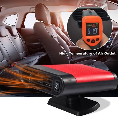 Céramique automatique portable de voiture chauffe-ventilateur de refroidissement Chauffage 12V 150W antibuée Dégivreur wedazano141