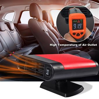 260W Ventilateur chauffant électrique Portable pour voiture et maison,  désembuage,dégivreur,pour pare-brise - Chauffage - Achat & prix