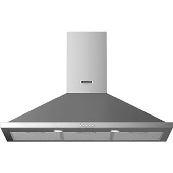 Hotte murale – 90 cm – 3 vitesses - Inox anti-traces