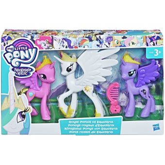 Hasbro My Little Pony set de jeu - poneys royaux 4-pièces