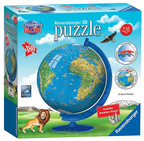 Puzzle 180 pièces du monde des enfants