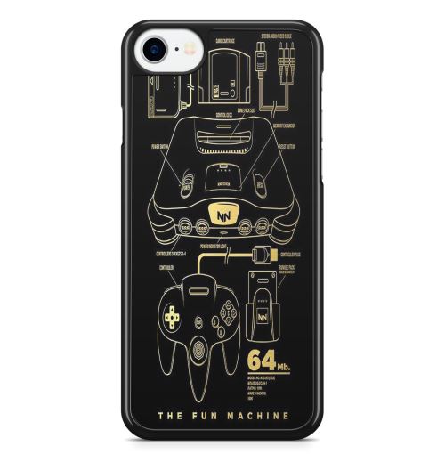 Coque Fifrelin Noire pour iPhone 11 PRO N64 Platform Console