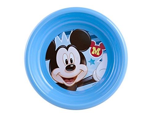 Home disney minnie2 assiette creuse plastique multicolore bleu 16 x 16 x 4 cm