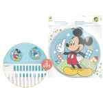 DISNEY - sticker mural mousse Mickey Disney 28cm 2u